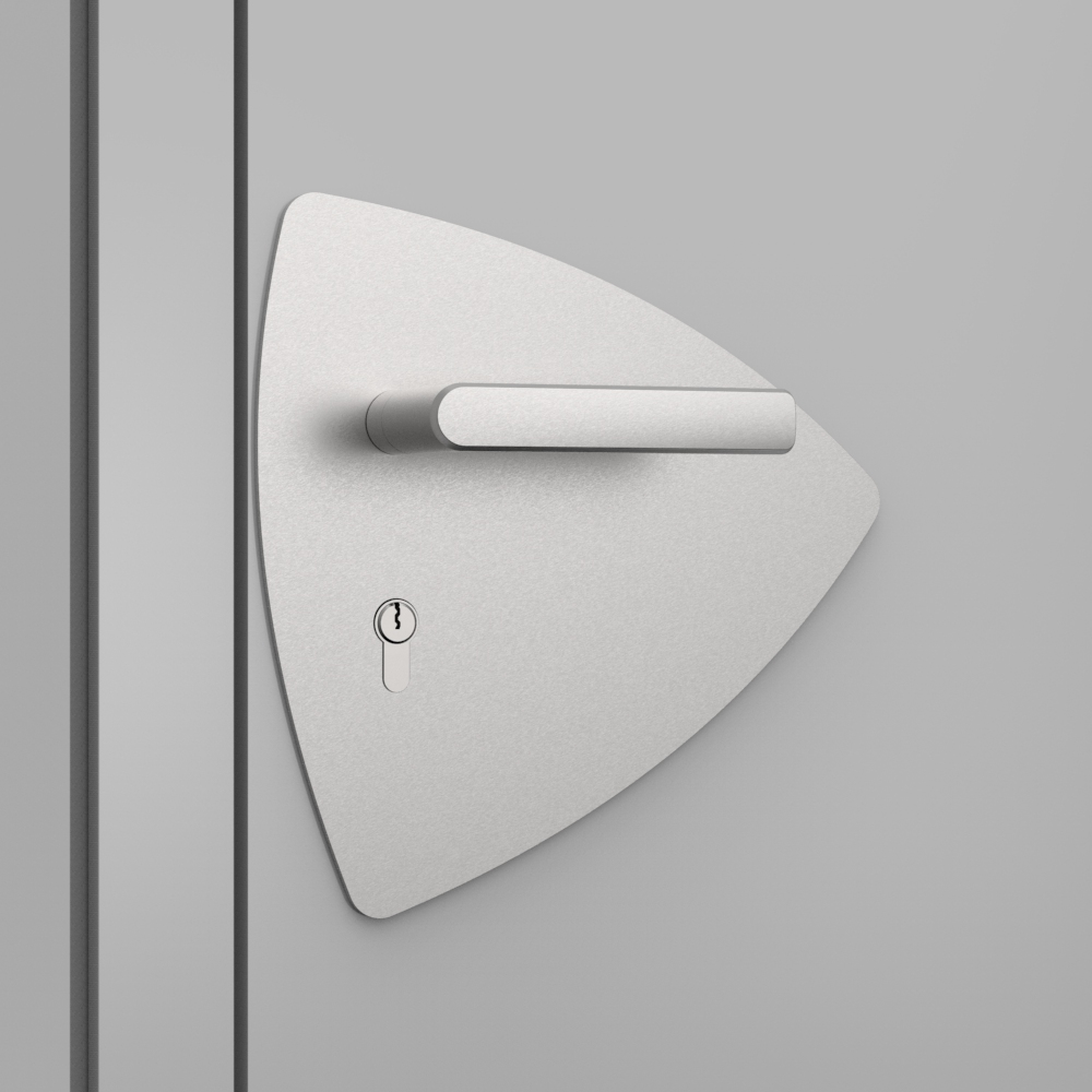 OGRO ZL Laser, Amorphe Form Türschild